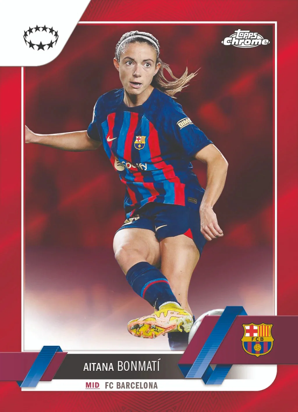 Topps Chrome UEFA Women's Champions League 2023 Single Pack - Image 7